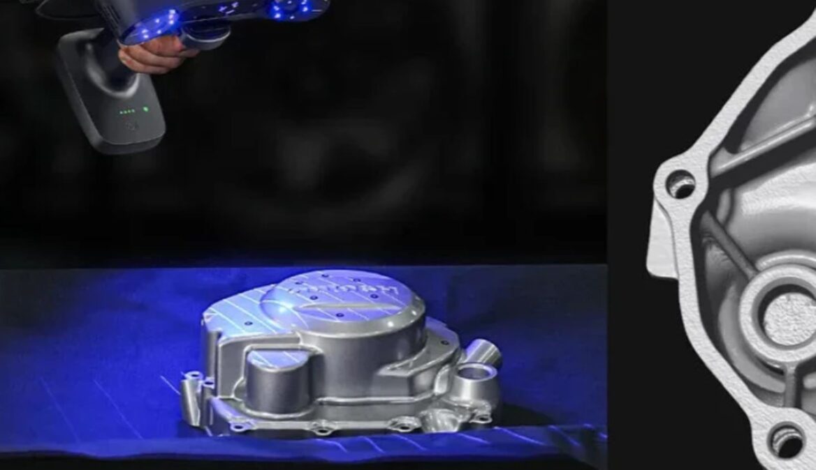 Calotta motore scanner 3d